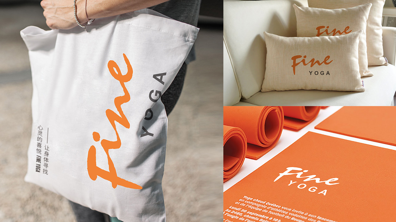 FineYoga梵音瑜伽品牌設(shè)計(jì)案例