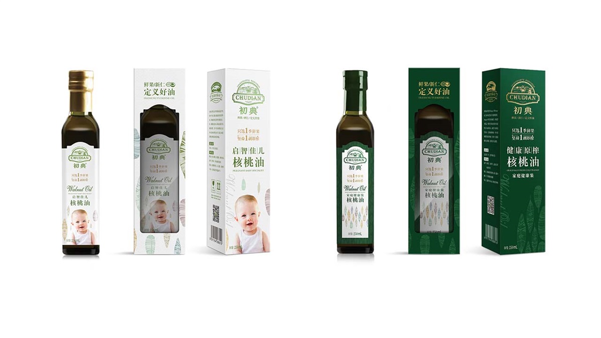 初典核桃油品牌設(shè)計(jì)案例