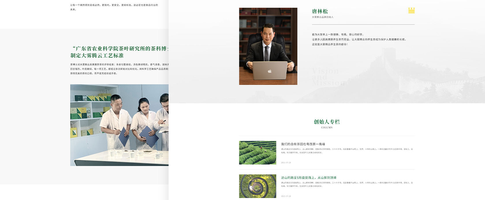 大霧騰云高黃酮茶網(wǎng)站設(shè)計